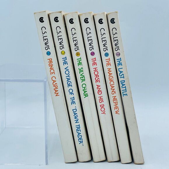C.S. Lewis Vintage 1st Ed Collier Publishing Chronicles of Narnia Bool Lot 2-7 - Picture 11 of 11